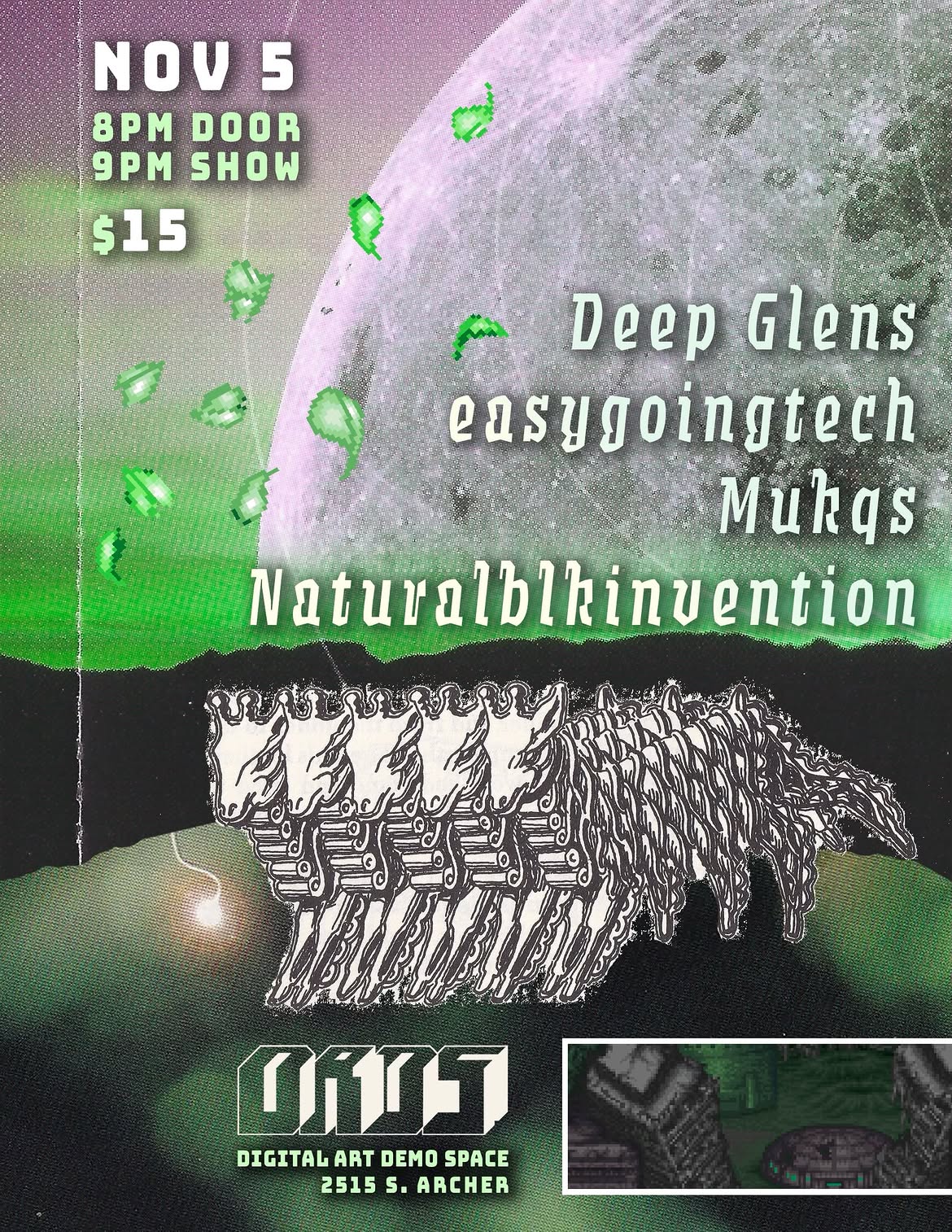 deep glens, easygoingtech, Mukqs, naturalblkinvention