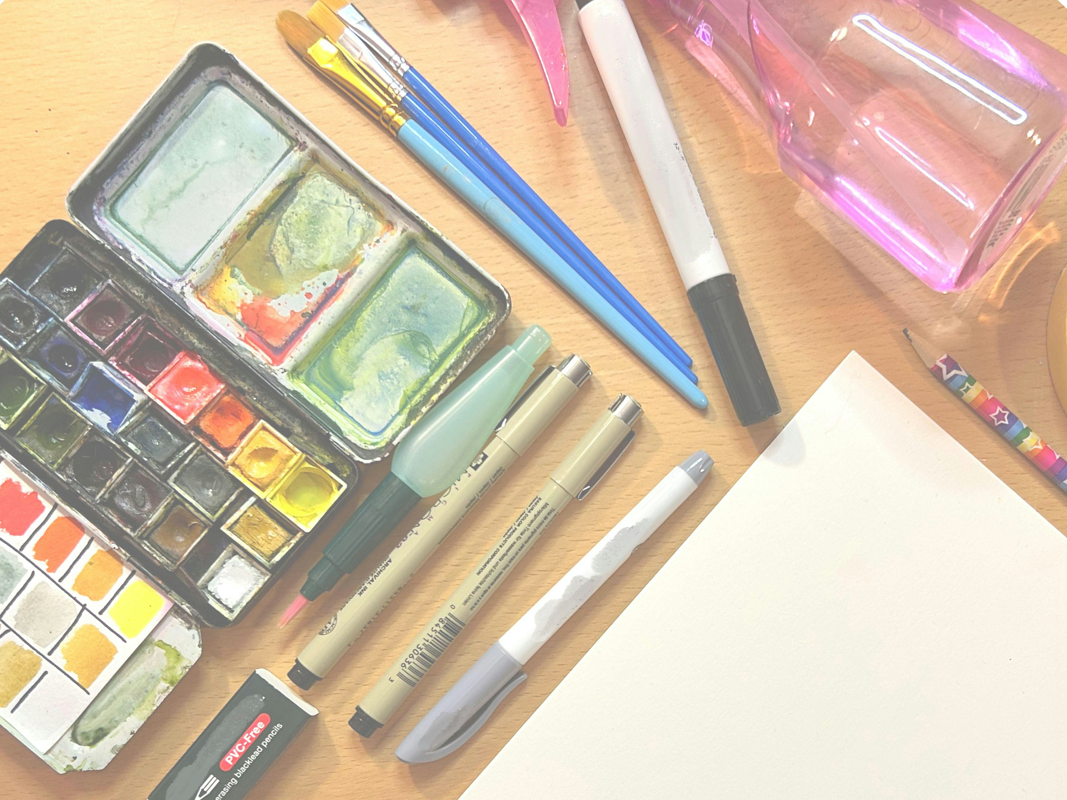 Watercolor to battle perfection
