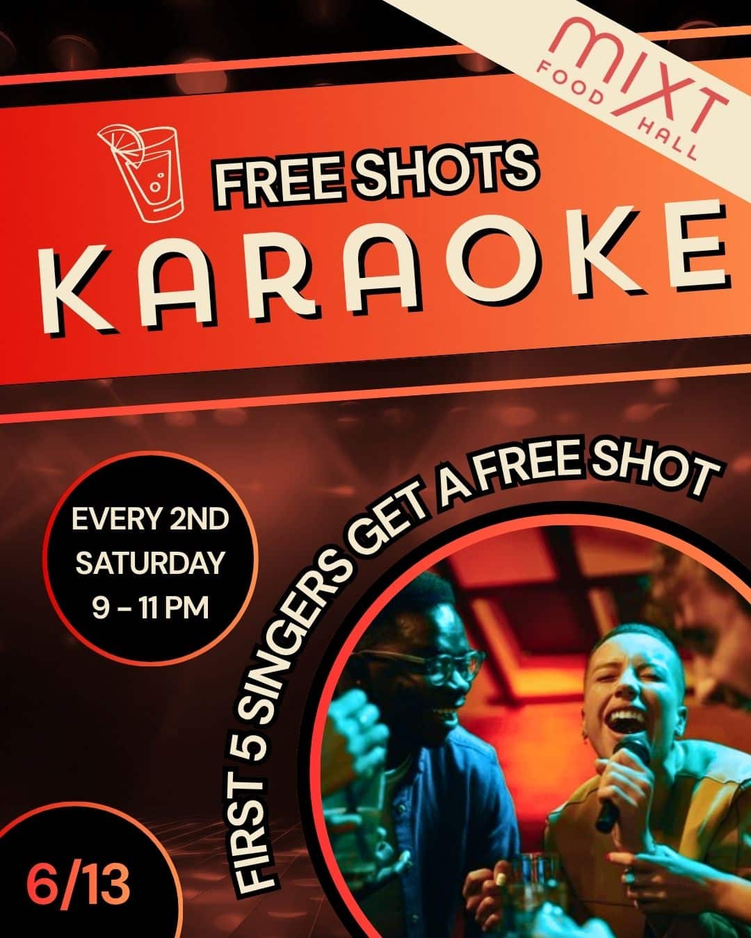 Free Shots Karaoke