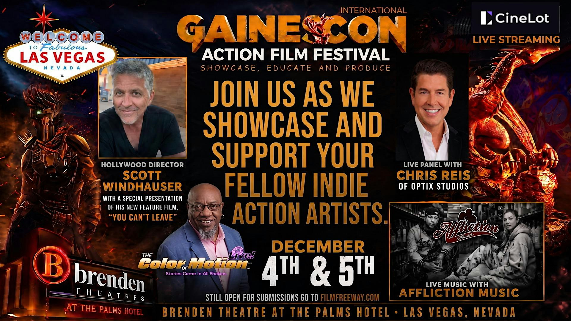GainesCon Action Film Festival - Las Vegas