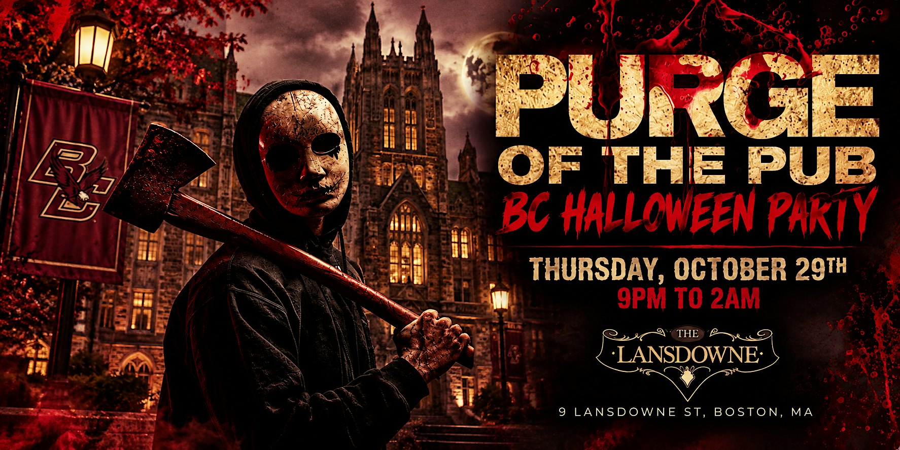 Purge of The Pub - BC Halloween Party