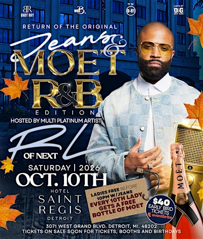 The original Jeans  and Moët