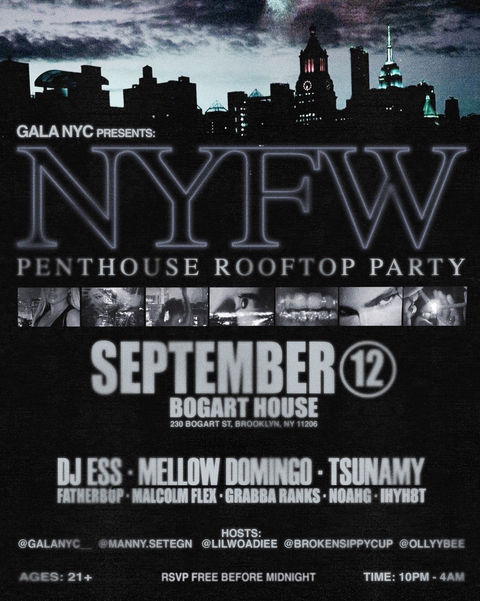 NYFW Penthouse Rooftop Party