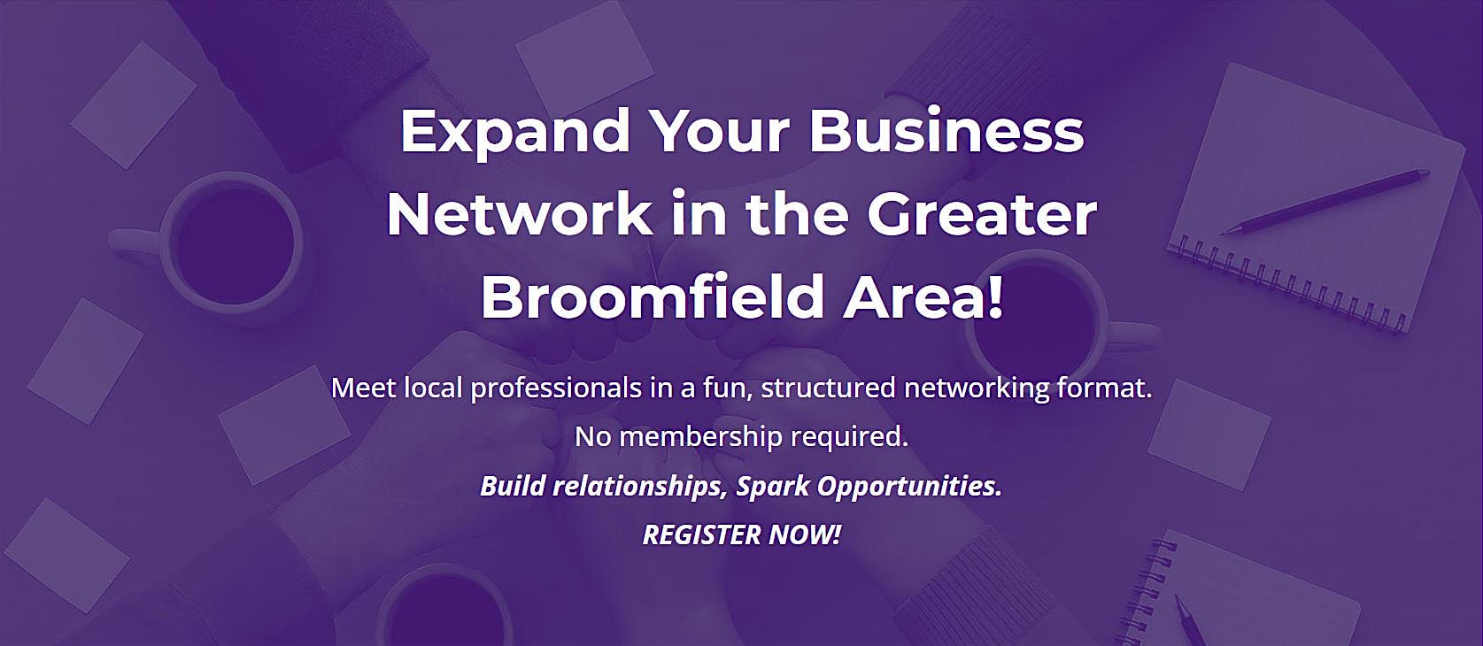 TableTop Networking Broomfield Area - September 2026