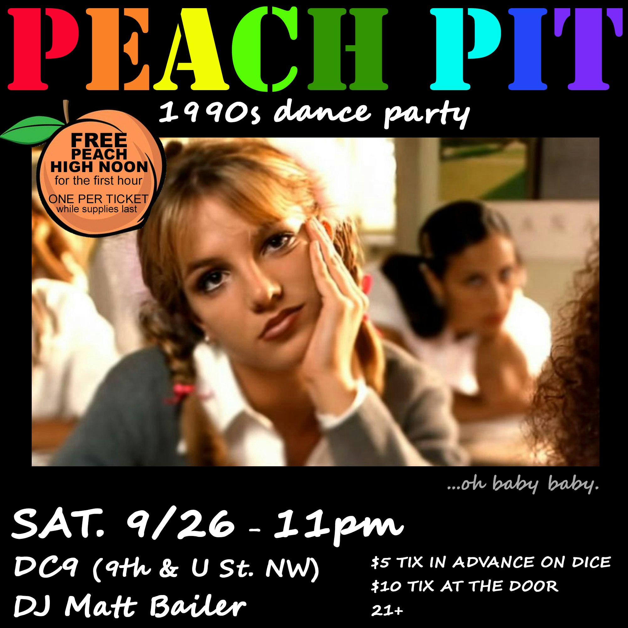 Peach Pit : 90s Dance Party
