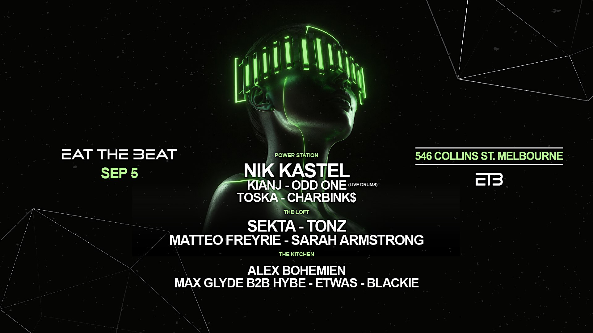 Eat The Beat Saturdays | Sep 5