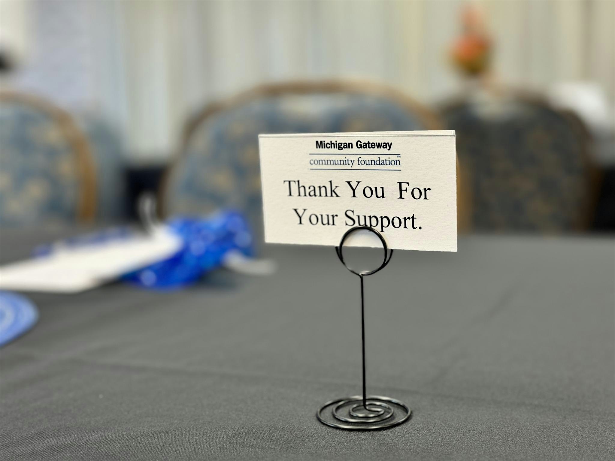 Michigan Gateway Community Foundation Commitment to the Community 2026