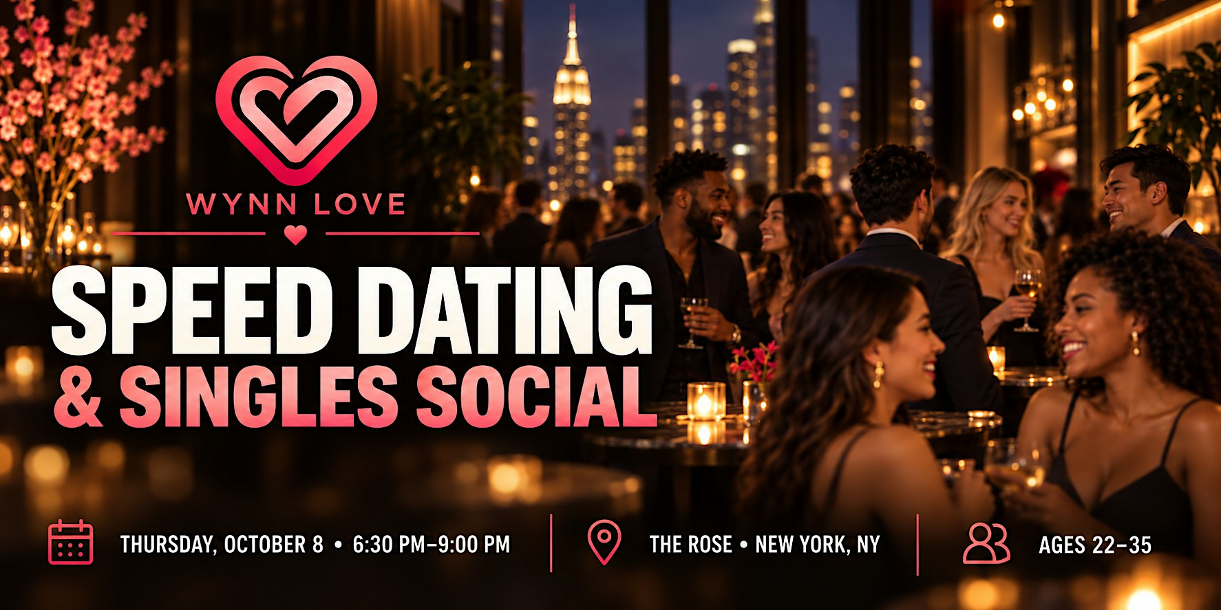 Young Professional Speed Dating and Singles Social (22-35)
