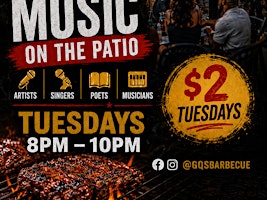 Live R&B Music on the Patio at GQ's Barbecue | Every Tuesday Night