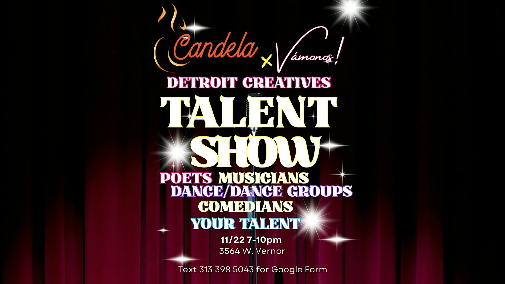 Detroit Creatives Talent Show