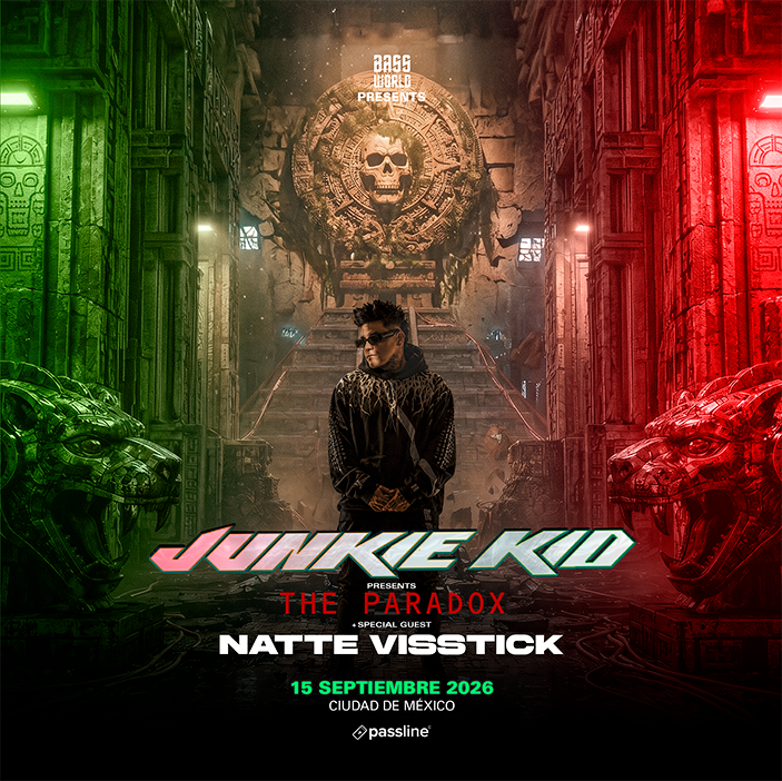 Bassworld presenta Junkie Kid + Natte Visstick (+18)
