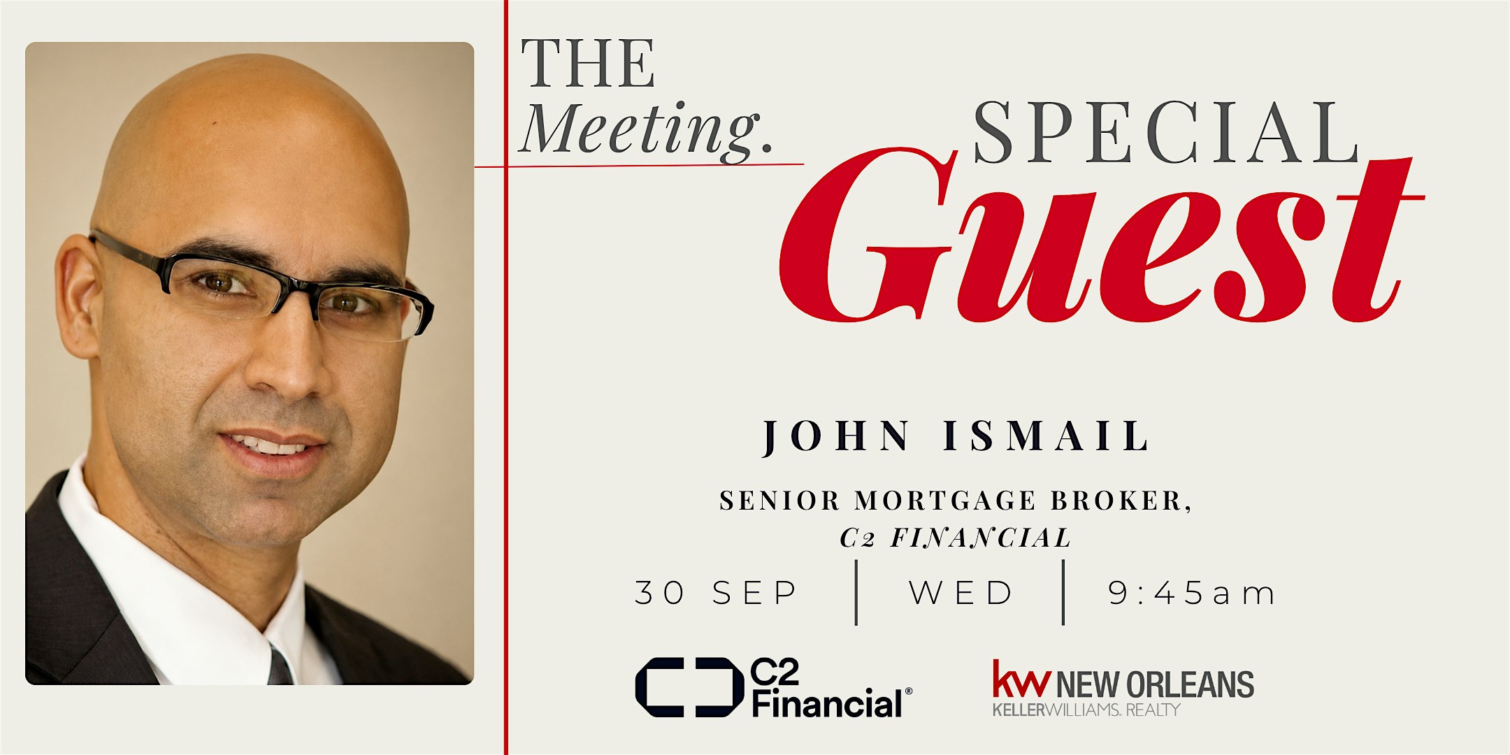 Special Guest: John Ismail
