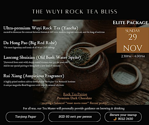 Wuyi Rock Bliss 29 Nov 2026