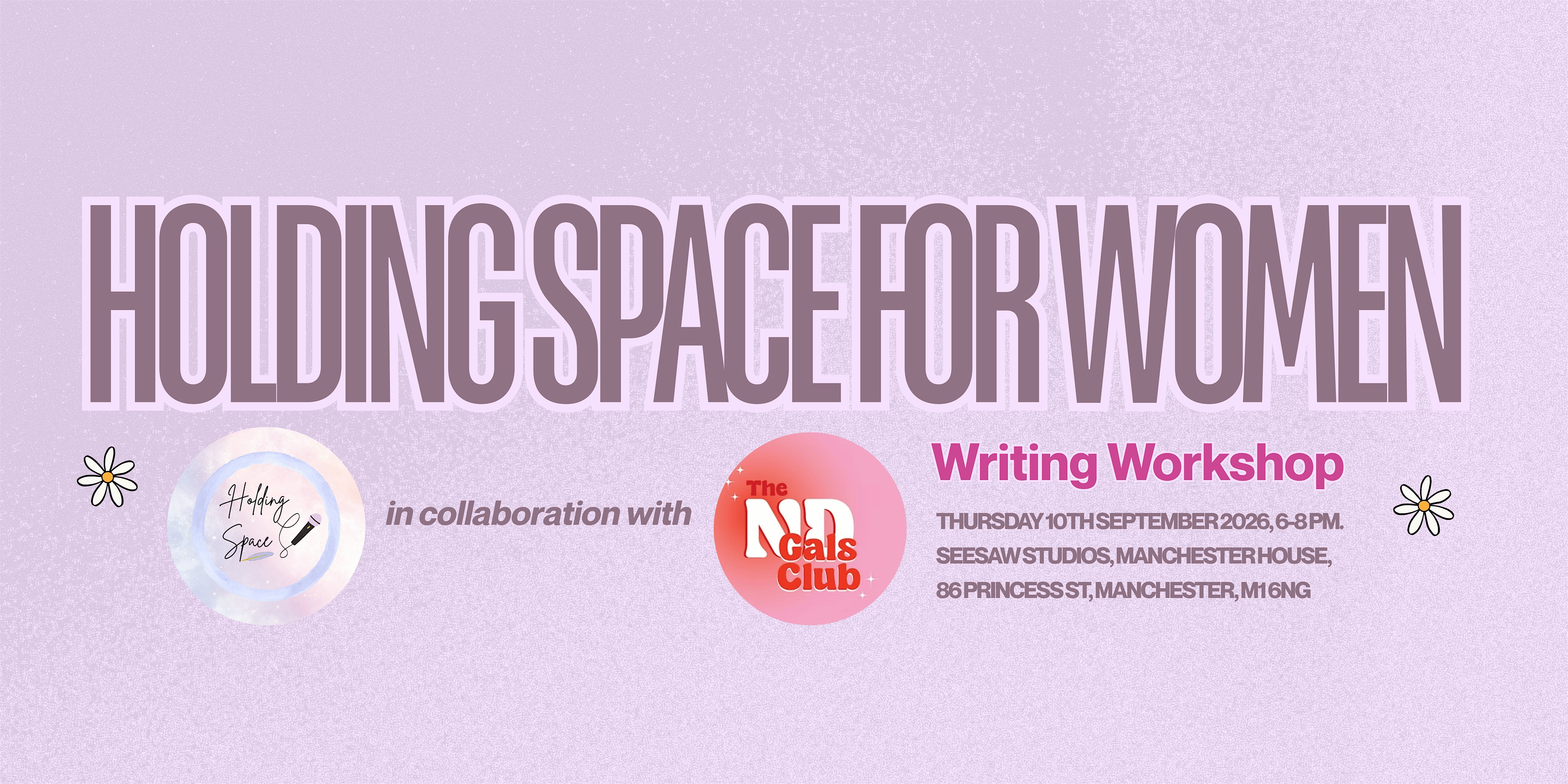 Holding Space for Women Workshop with ND Gals Club & Emma-Jane Barlow