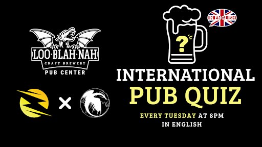 Ljubljana International: Tuesday Pub Quiz