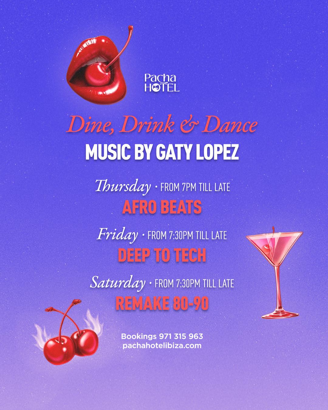 Dine, Drink & Dance – Autumn Edition