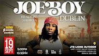 Joeboy Headline Show X Mr Barry Live in Dublin Saturday 19th September