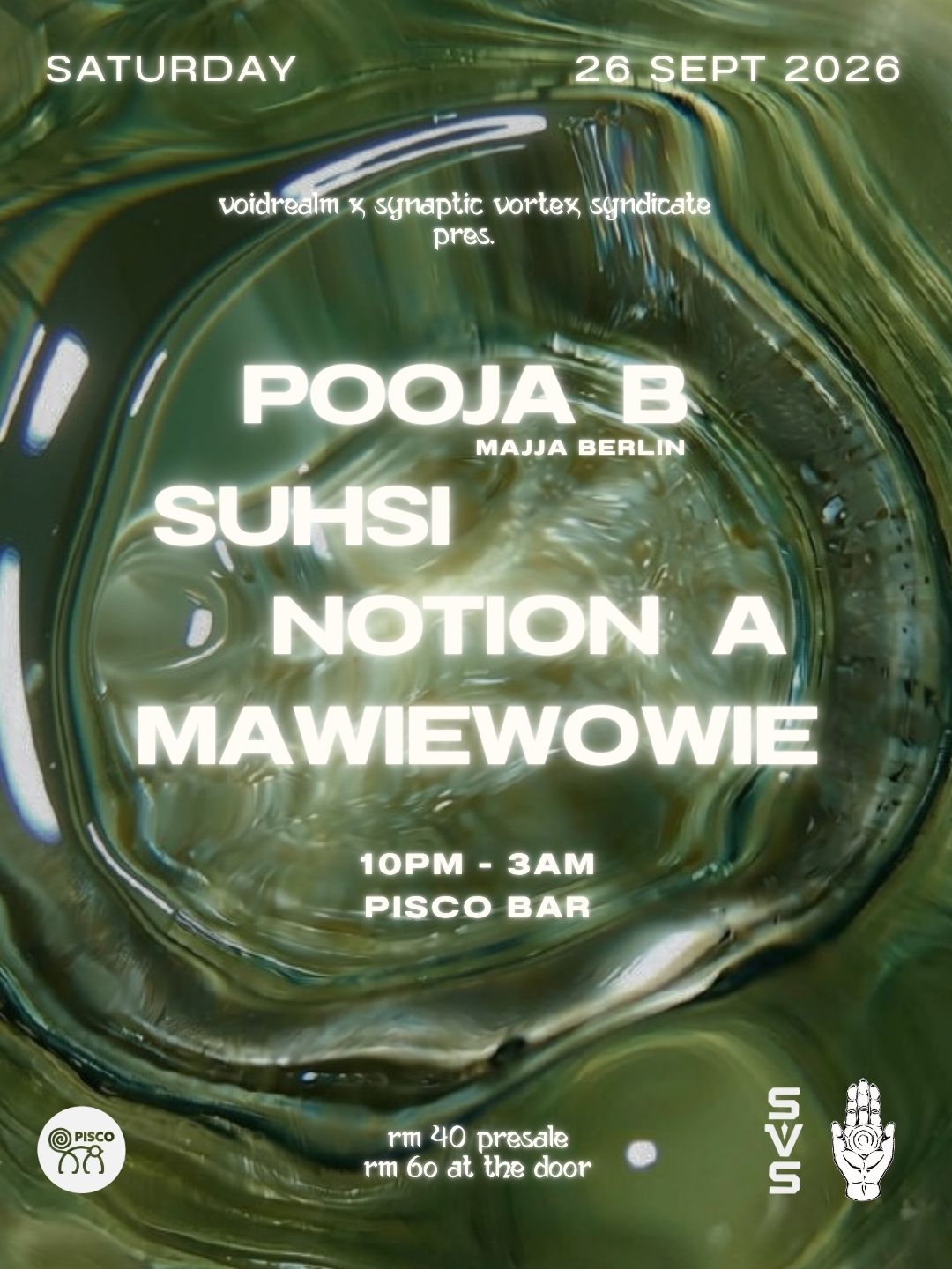 Voidrealm x Synaptic Vortex Syndicate pres. Pooja B (Majja Berlin)