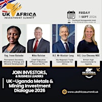 UK–Uganda Metals and Mining Investment Dialogue  2026