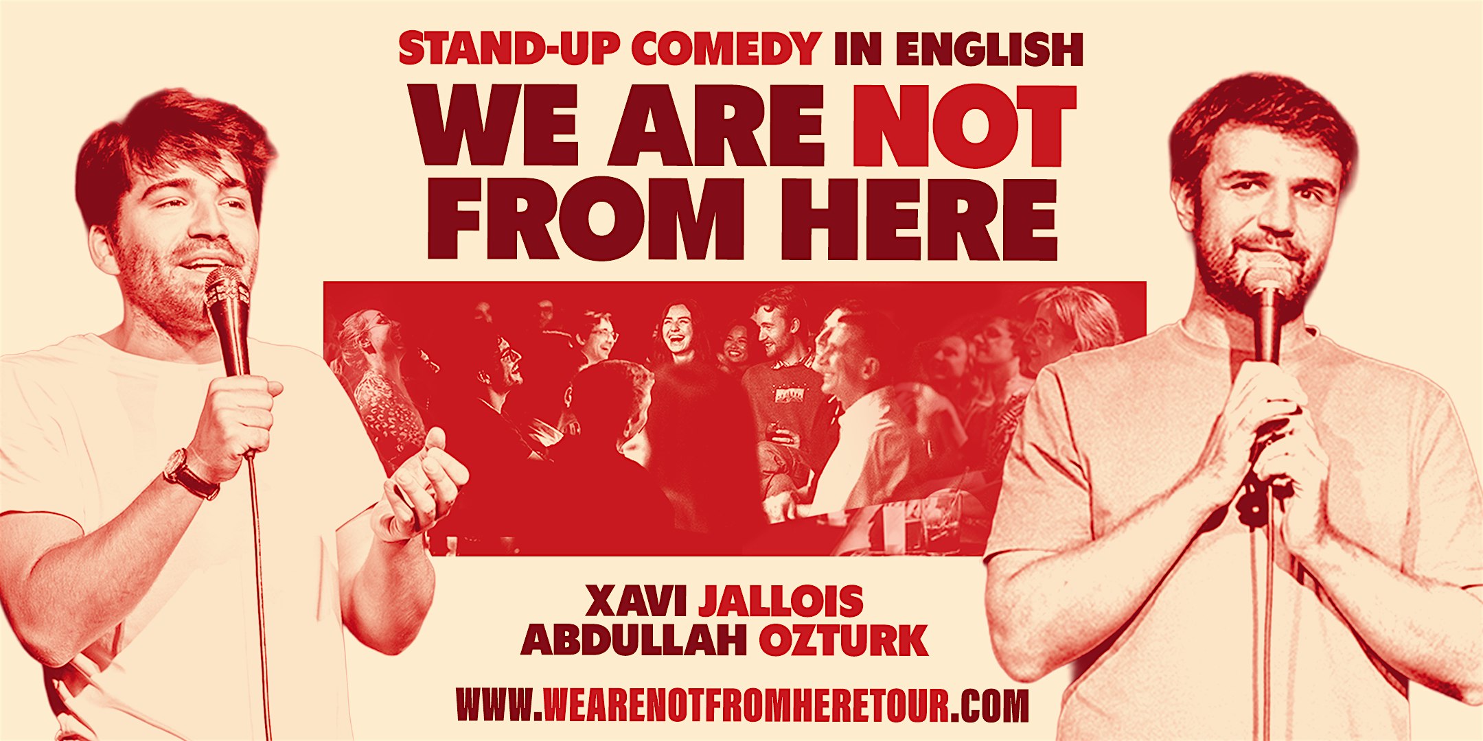 We are NOT From Here: Live in Amsterdam - Stand-up Comedy in English