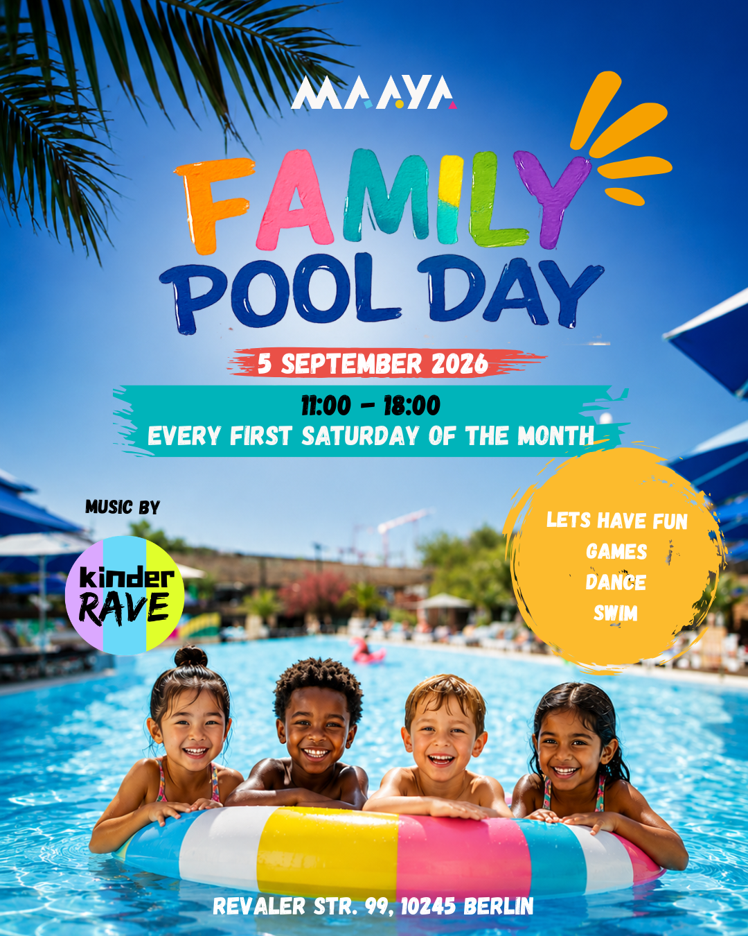 Family Pool Day