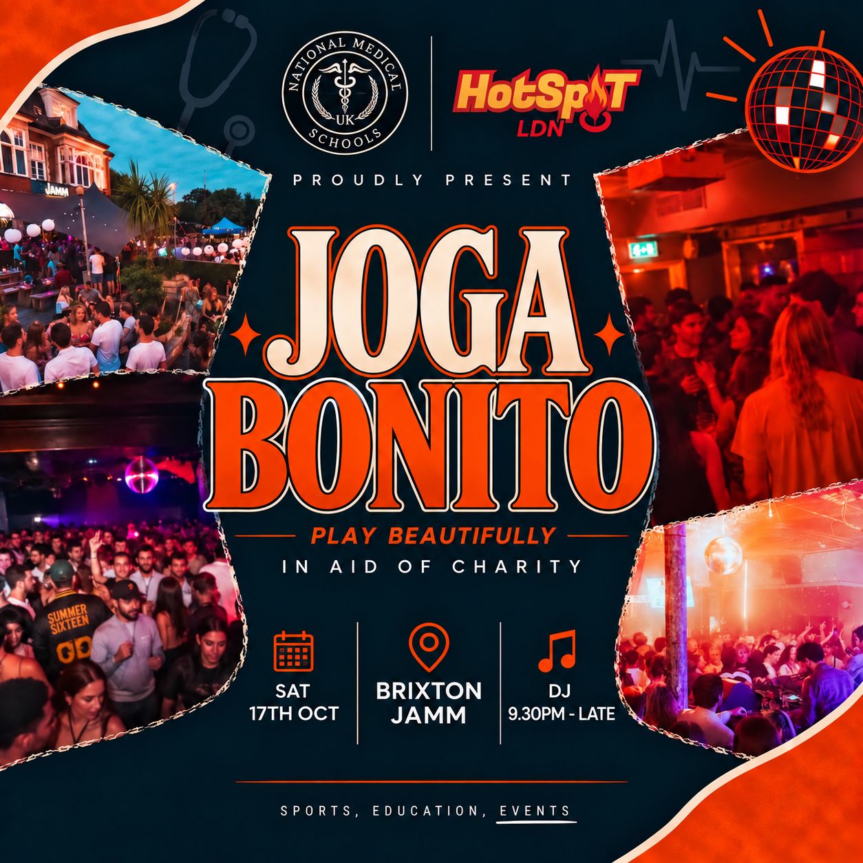 Joga Bonito - National Medical Schools x HotSpot