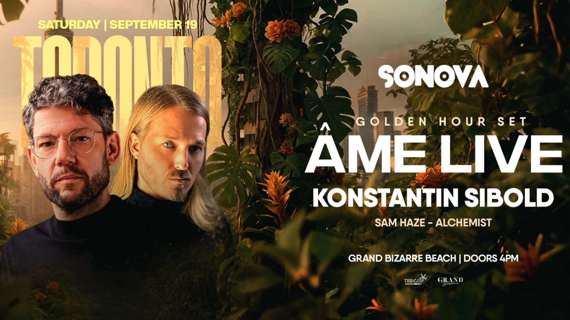 Âme LIVE - Konstantin Sibold: TORONTO (OPEN AIR)