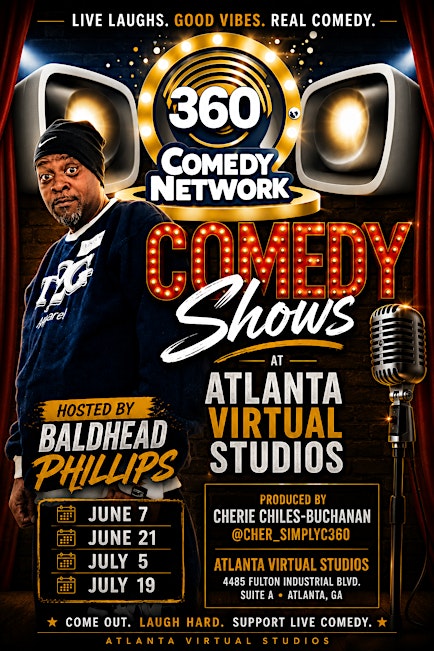 Atlanta Comedy & Music Experience-  Labor Day -VIP Access Audience Choice