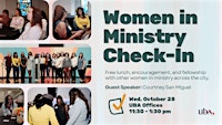 October Women in Ministry Check-in