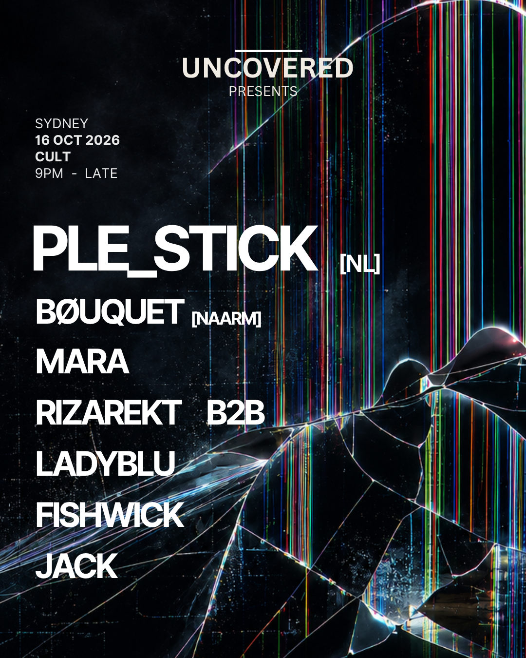 PLE_STICK (NL), BØUQUET [NAARM] - Groove / Minimal Techno