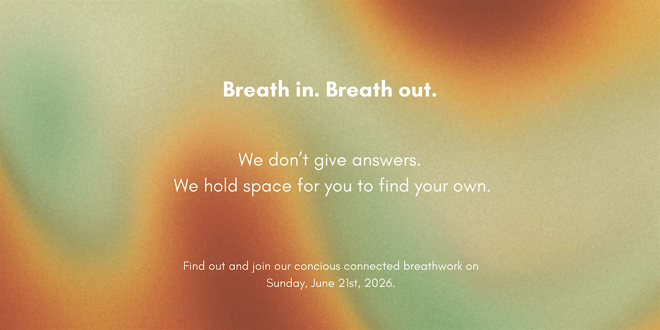 Leben reicht. Breathwork