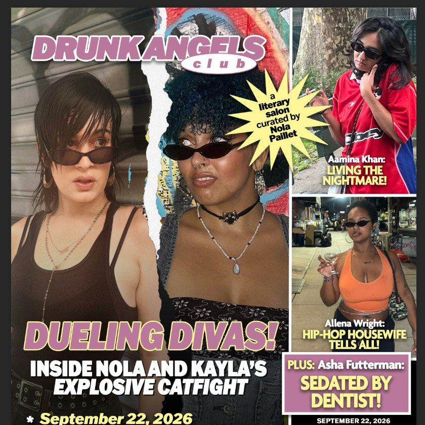 Drunk Angels Club: Literary Reading & Salon