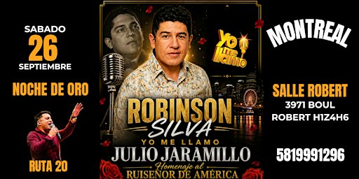 Robinson Silva en Homenaje a Julio Jaramillo