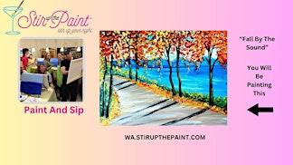 Seattle Paint and Sip, Paint Party, Paint Night With Stir Up The Paint