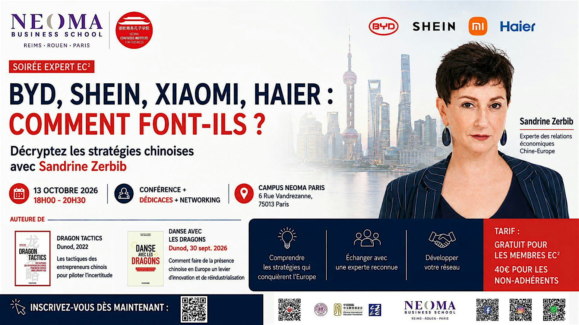 Soirée Expert EC² : BYD, Shein, Xiaomi, Haier... Comment font-ils ?