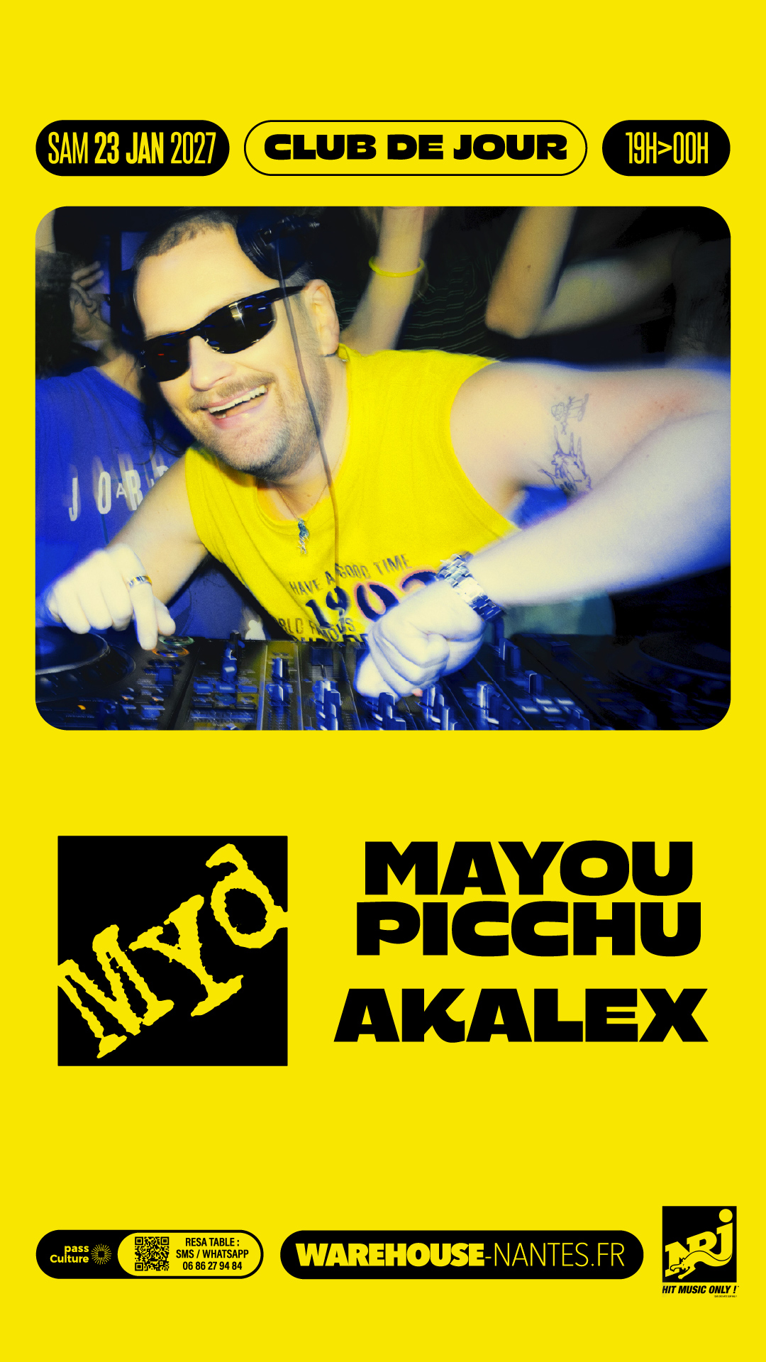 CLUB DE JOUR with Myd, Mayou Picchu & Akalex