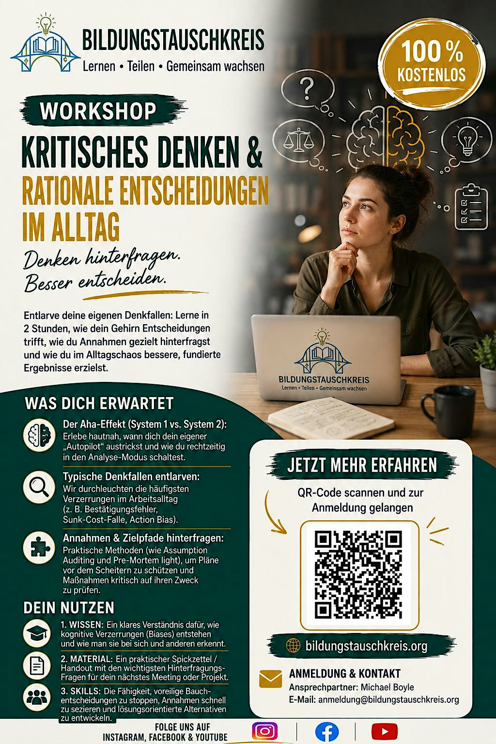 Kritisches Denken & Rationale Entscheidungen im Alltag