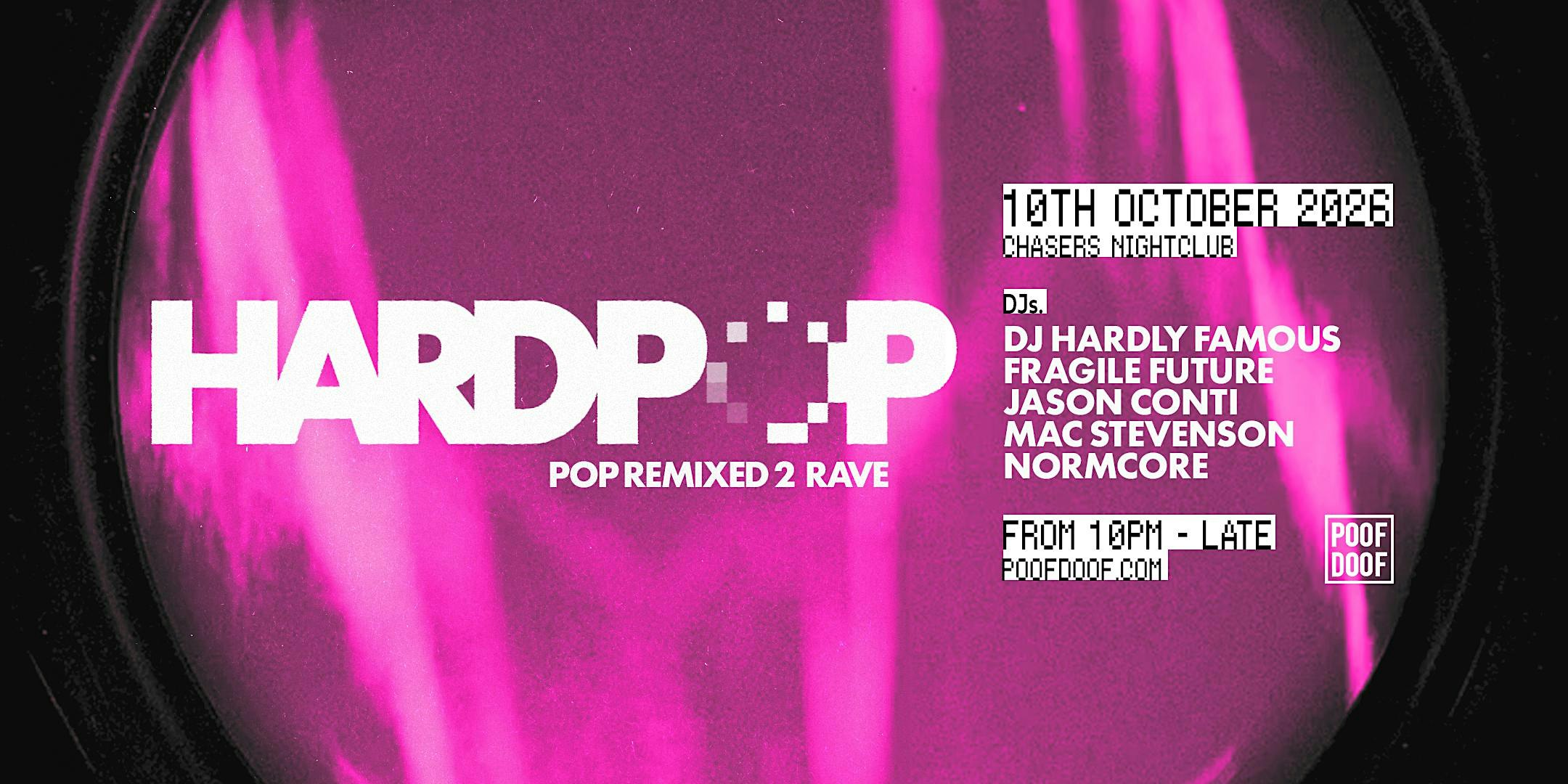 HARDPOP - Sat 10th October