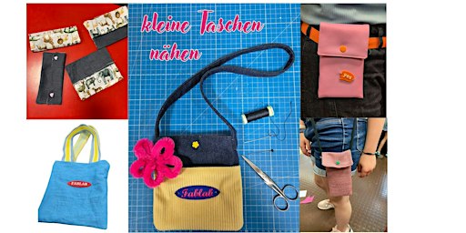 FabLabKids: Taschenzauber: Nähen, gestalten & 3D-Druck