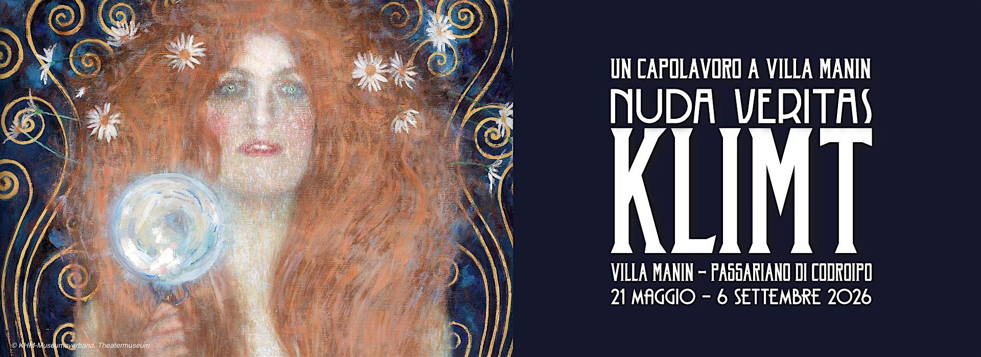Visita  mostra "Un capolavoro a Villa Manin. Nuda Veritas. Klimt" 17:30