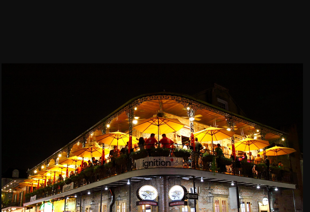 Halloween Bourbon Street Balcony Party