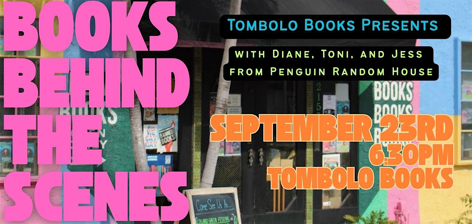Books Behind the Scenes at Tombolo Books