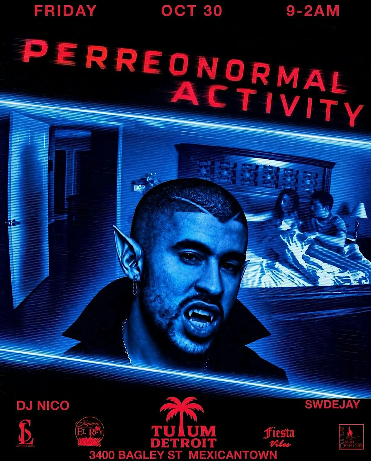 Tulum Detroit Latin Fridays | MexicanTown | OCT 30 Perreonormal Activity
