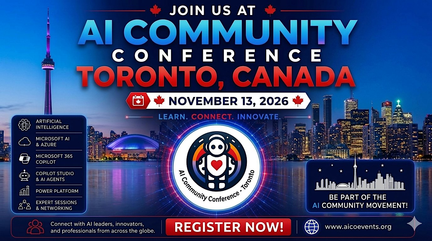 AI Community Conference - Toronto 2026