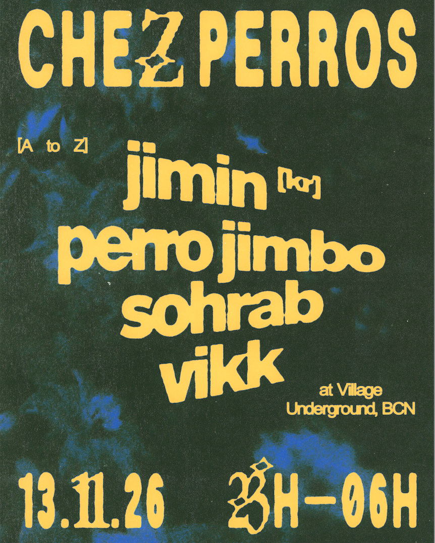 CHEZ PERROS with Jimin, Sohrab at VU BCN