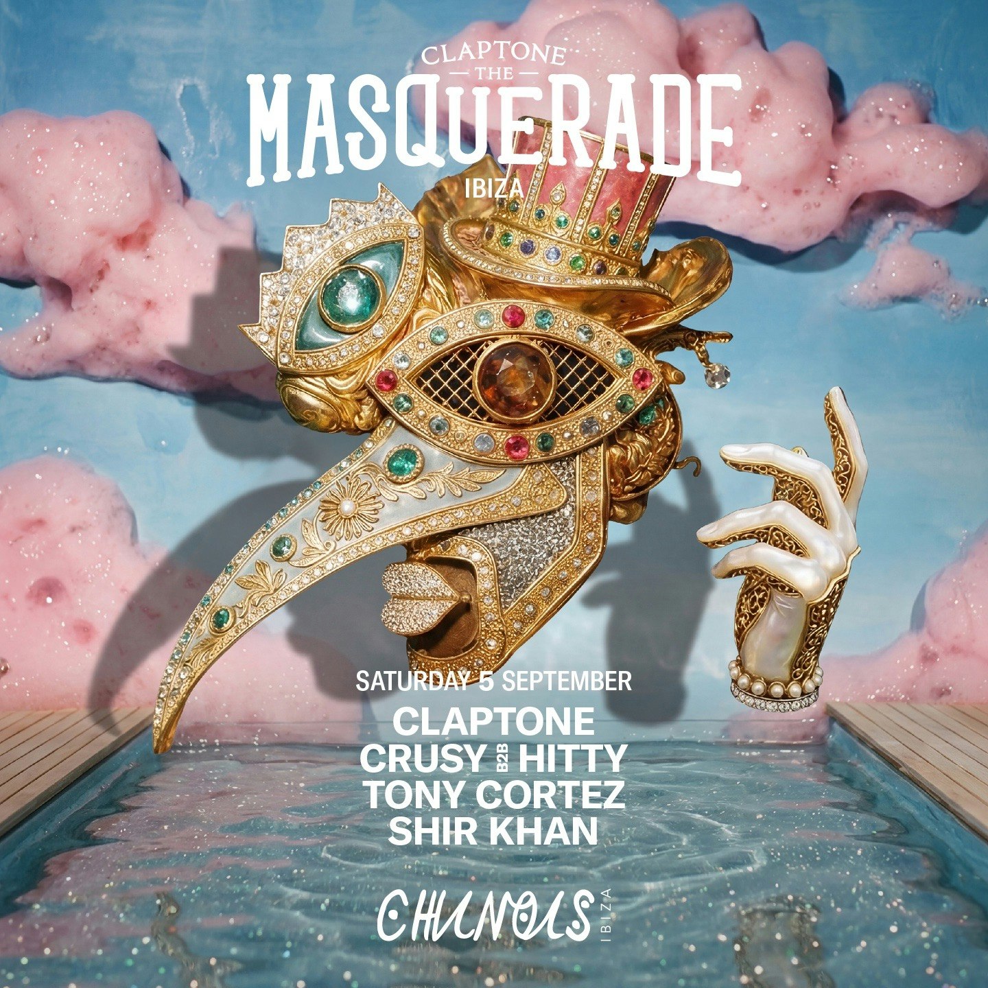 The Masquerade: Claptone, Elderbrook DJ Set, Tony Cortez, Shir Khan