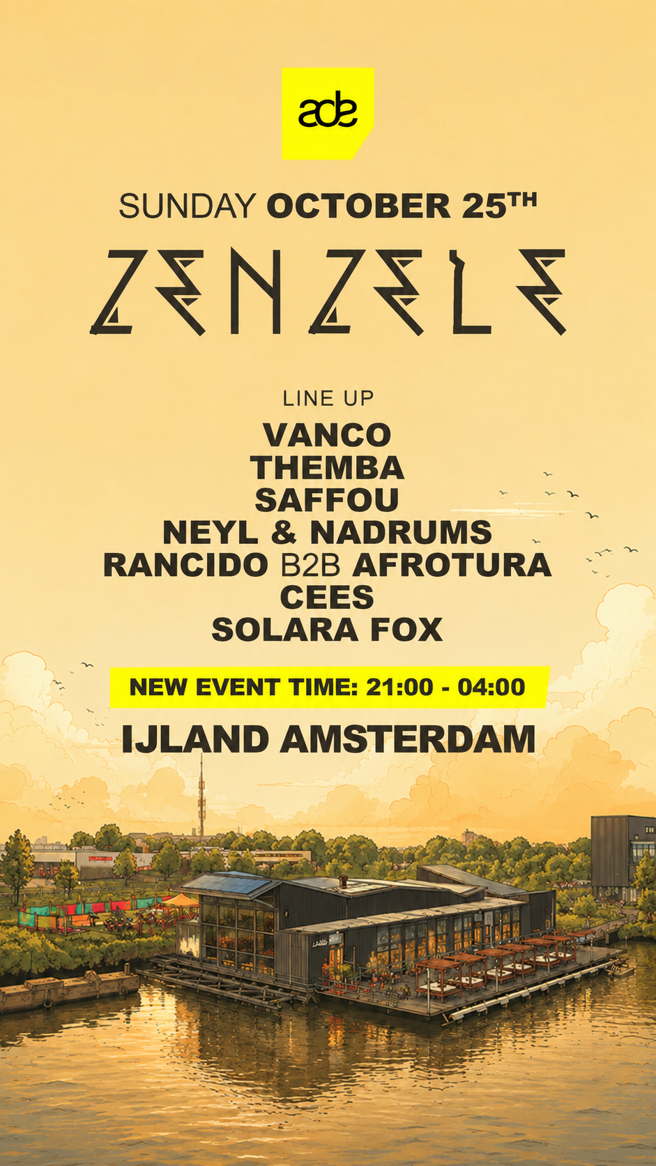 ZENZELE PRESENT ADE W/ VANCO, THEMBA, SAFFOU & MANY MORE