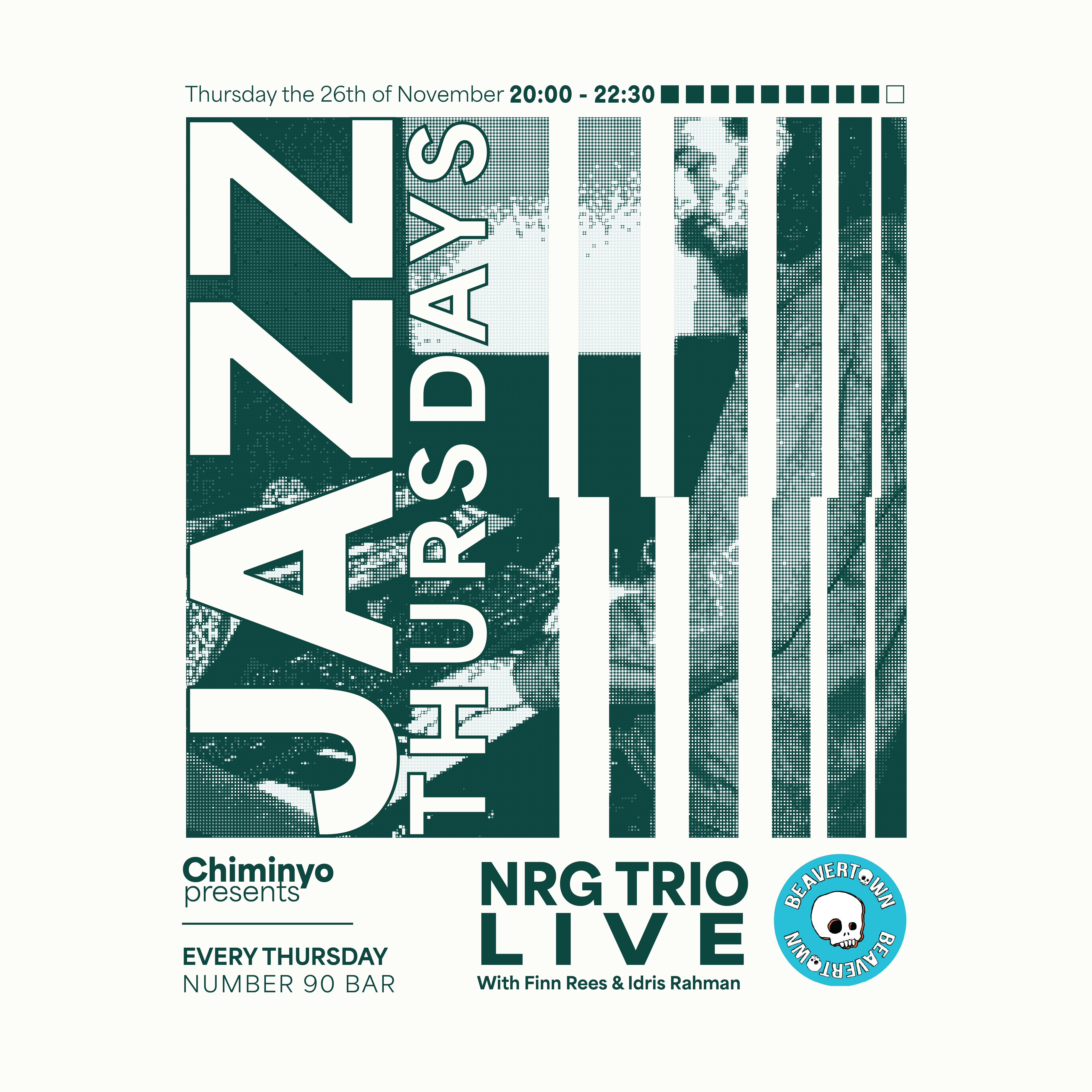 Chiminyo presents: NRG Trio Live at No.90 - Week 9