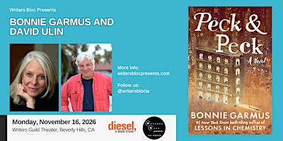 Writers Bloc and Diesel Bookstore Present Bonnie Garmus and David Ulin