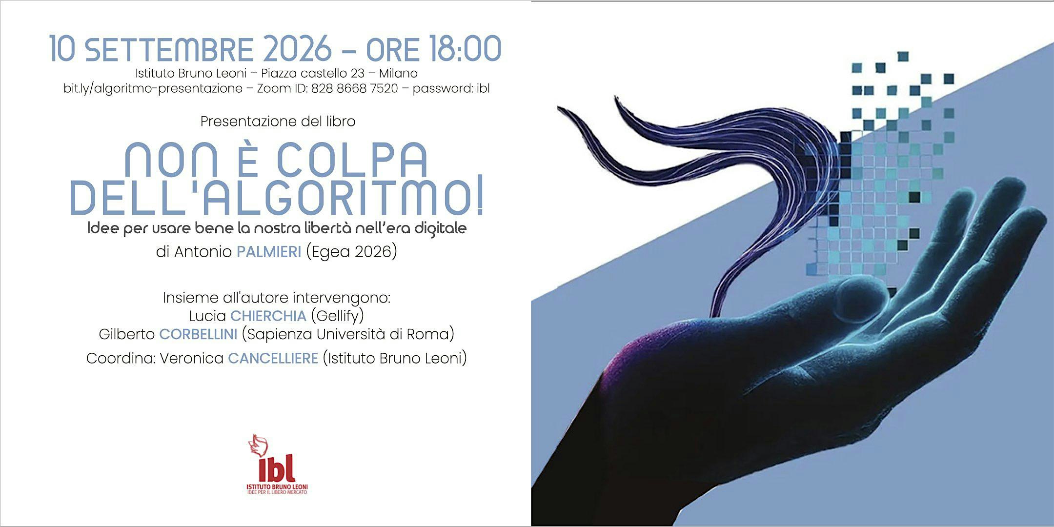 Non è colpa dell'algoritmo!